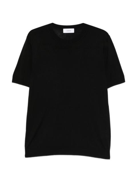 crew neck short-sleeve knitwear