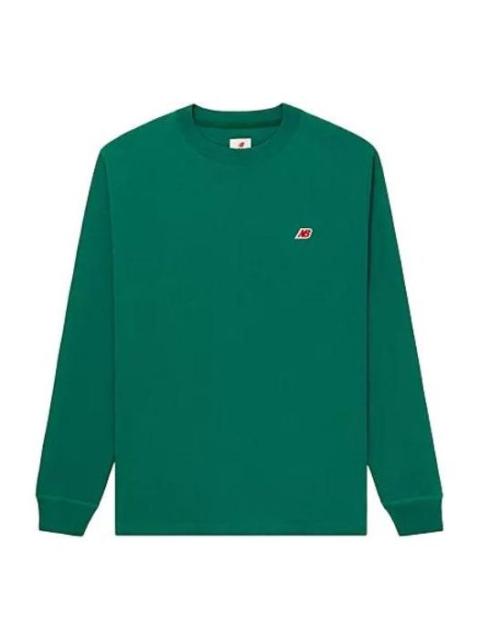 New Balance Made in USA Core Crewneck Long Sleeves T-Shirt 'Classic Pine' MT21542ECS