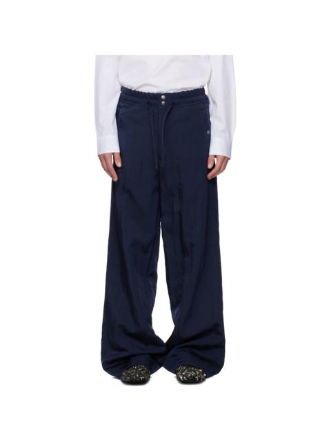 Navy Twill Trousers