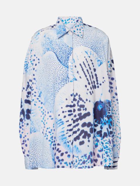 Printed cotton shirt