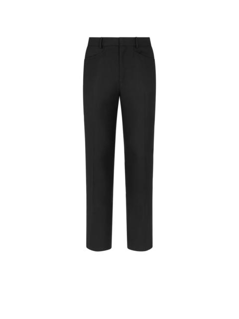 SOFT LUREX BASKET WEAVE DYLLAN TROUSER