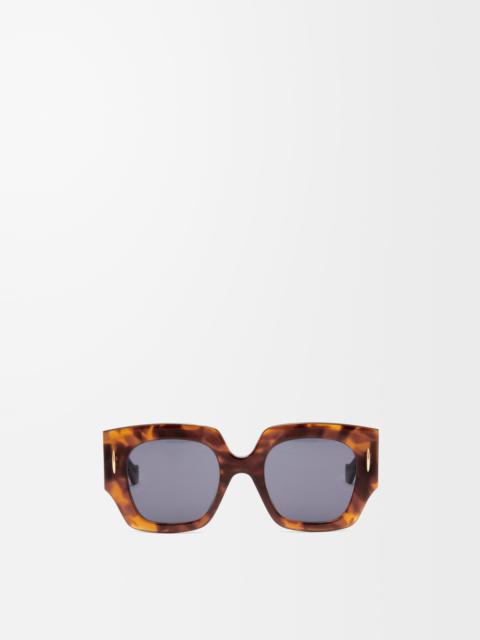 Square Screen sunglasses in acetate