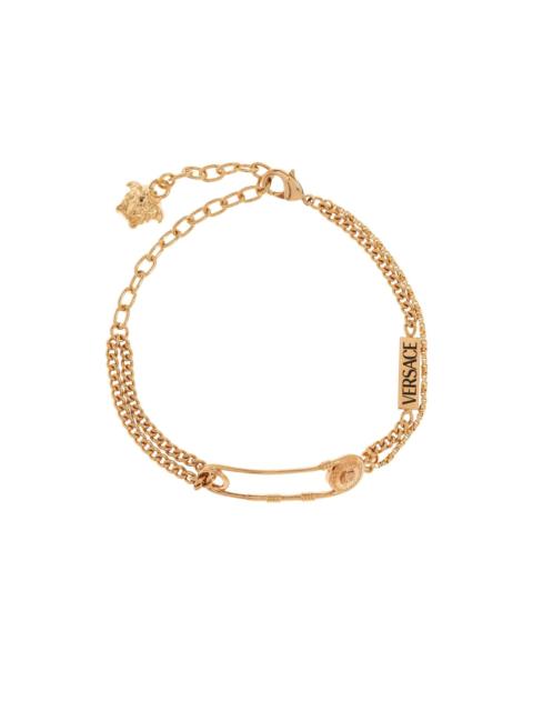 Safety Pin chain bracelet