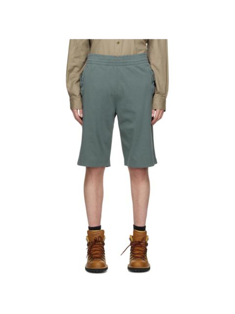Khaki Exposed Seam Shorts
