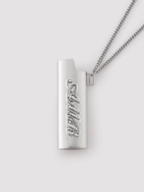 INITIAL LOGO LIGHTER CASE NECKLACE