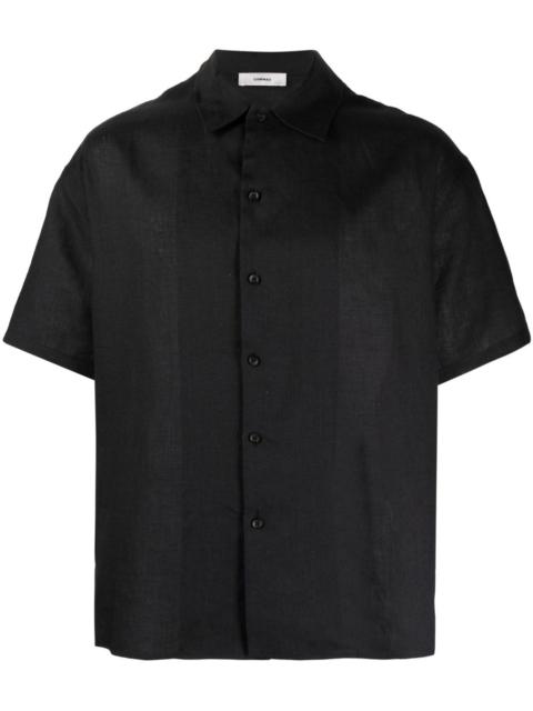 short-sleeve linen shirt