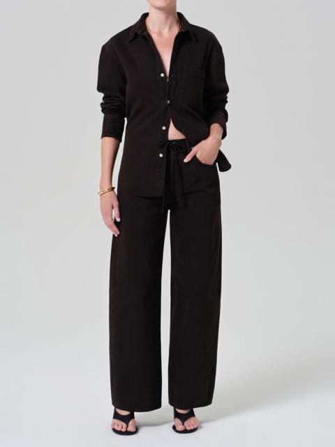 Brynn Drawstring Trouser
In Carob