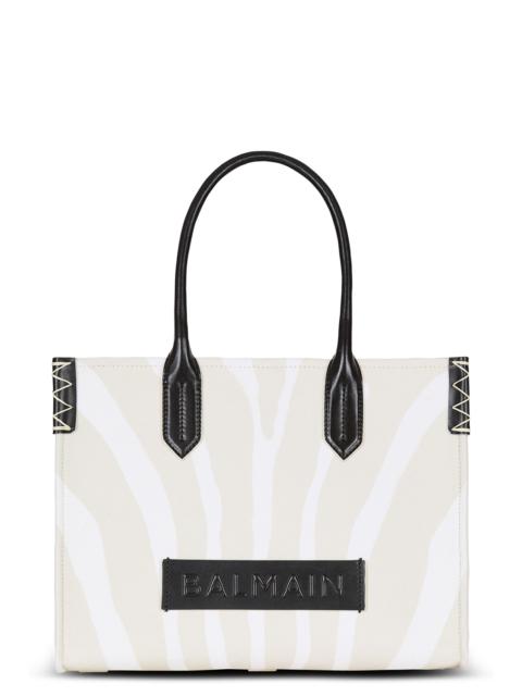 Medium B-Army Shopper Tote - Zebra Canvas