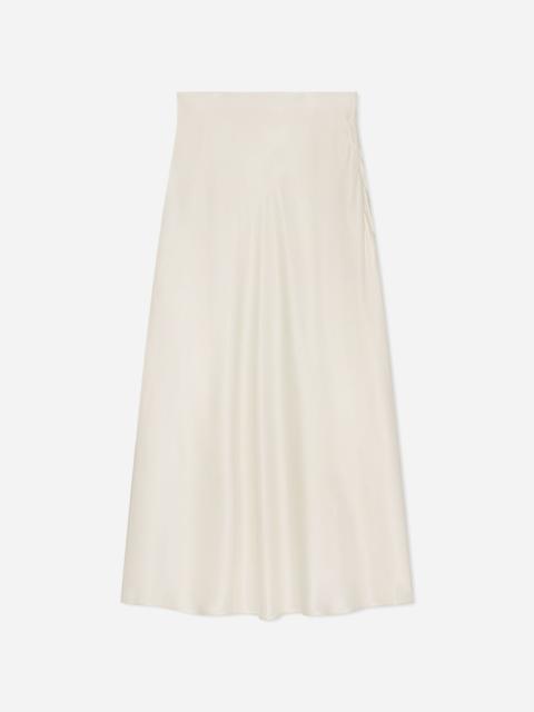 Bias Cut Slip Skirt in Silk