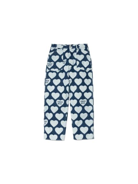 Human Made Heart Baggy Denim Pants Indigo