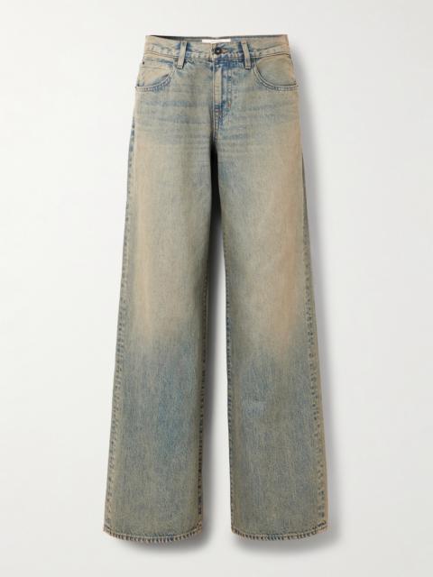 Mica Low-rise Wide-leg Jeans