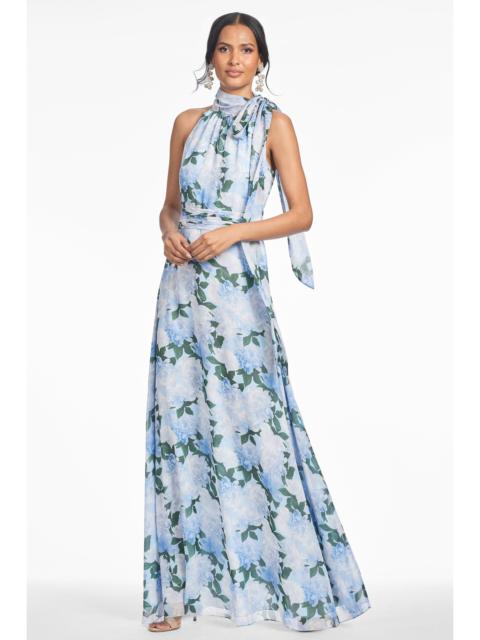 DIANA GOWN - GLACIAL PEONIES