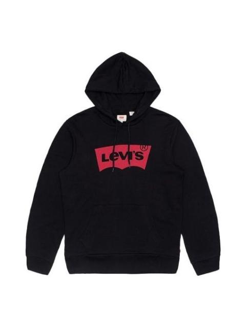 Levi's Drawstring Hoodie 'Black' 19622-0005