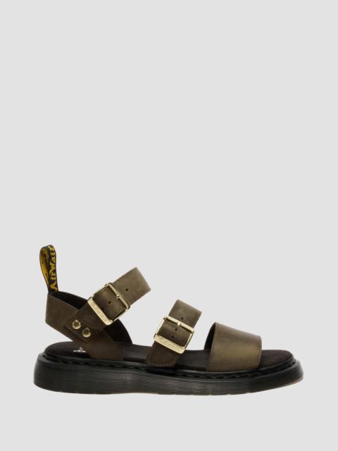Gryphon Leather Gladiator Sandals