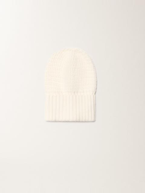 Wool and silk hat with sequins