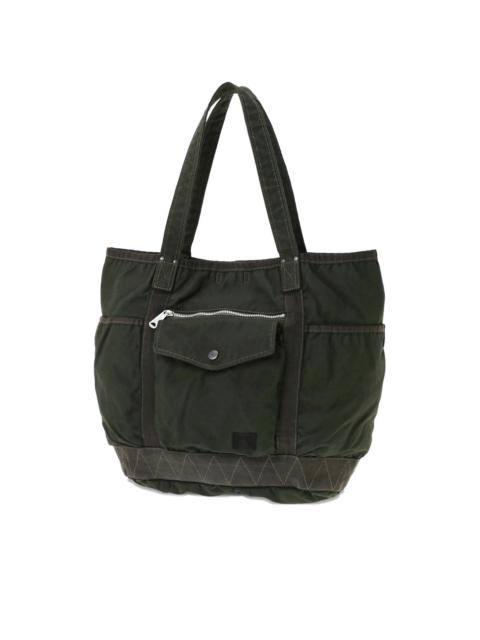 zip-pocket tote bag
