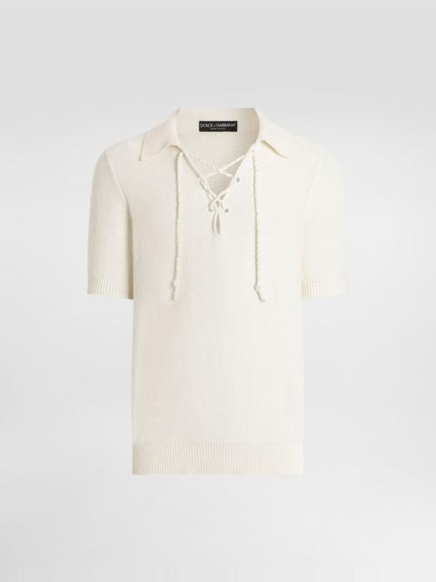 Serafino pullover with drawstring