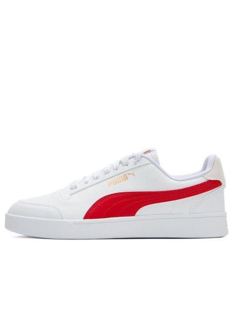 PUMA Shuffle 'White Red' 309668-31