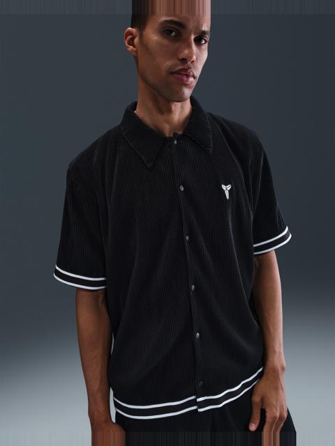 Kobe Men's Pleated Short-Sleeve Basketball Top