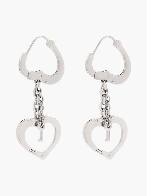 THE HEART HANDCUFF EARRINGS