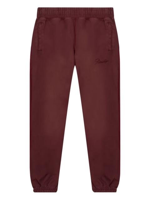 logo-embroidered track pants