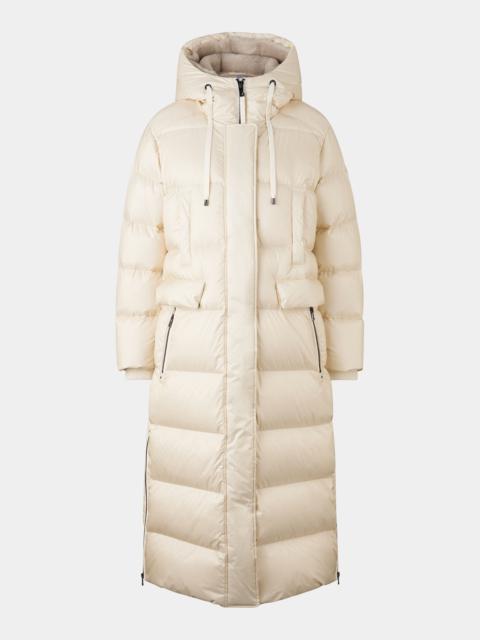Jonna down coat in Cream