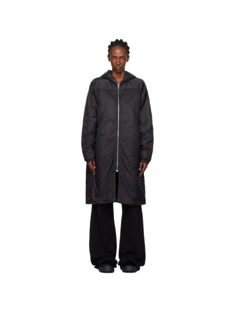 Black Concordians Sealed Windbreaker Coat