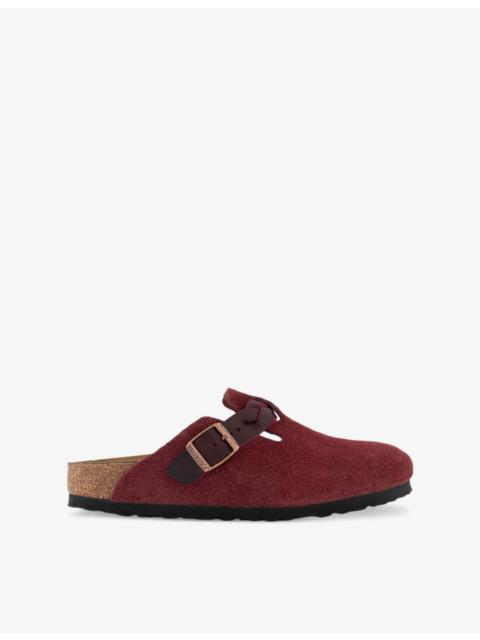 Boston Suede Clogs