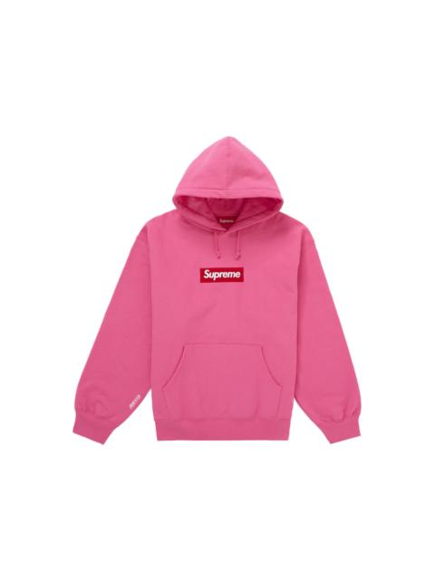 Supreme Box Logo Hooded Sweatshirt (FW25) Magenta