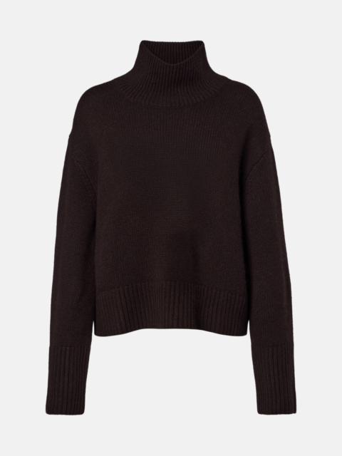 Fleur cashmere turtleneck sweater
