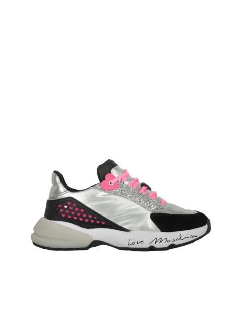 colour-block sneakers