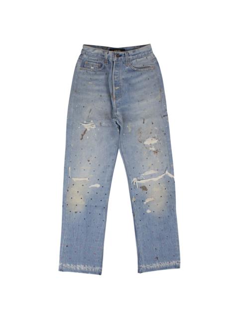 Gradient Crystal Recon Denim Jeans