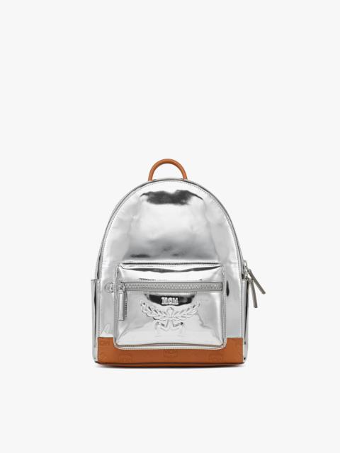 Stark Backpack in Metallic Mirror Leather