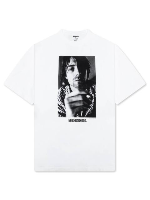 NEIGHBORHOOD X CHARLES PETERSON S/S TEE 4 - WHITE