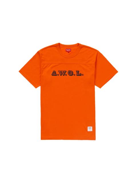 Supreme AWOL Football Top Orange