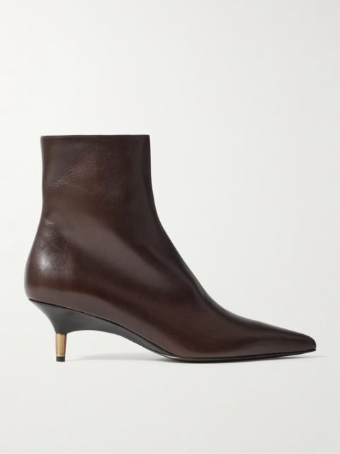 Bella Leather Ankle Boots