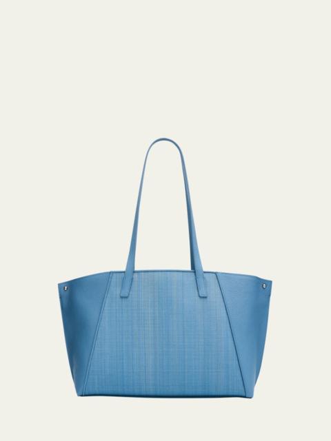 Ai Horsehair & Leather Tote Bag