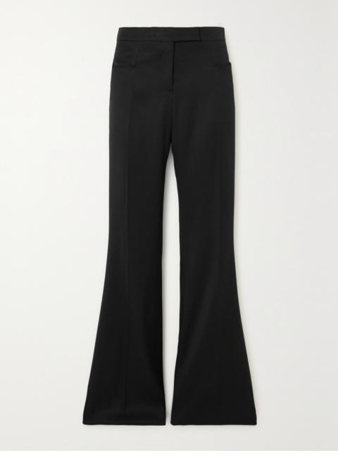 Wool Flared Pants