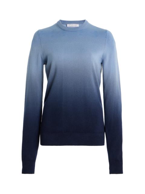 Ombre Cashmere Sweater blue