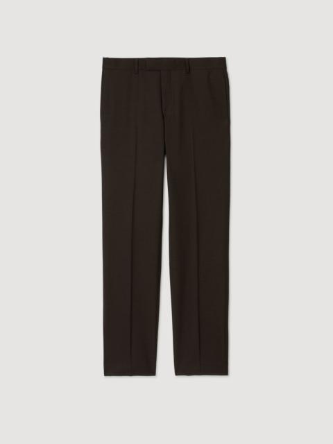 WOOL SUIT TROUSERS