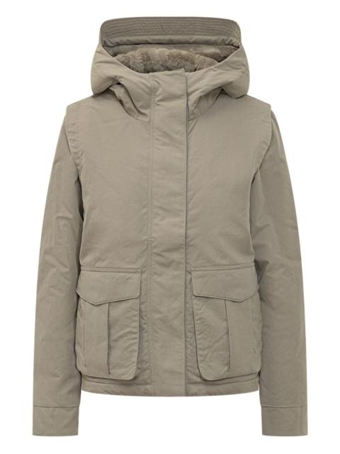 Ideler pocket hooded jacket