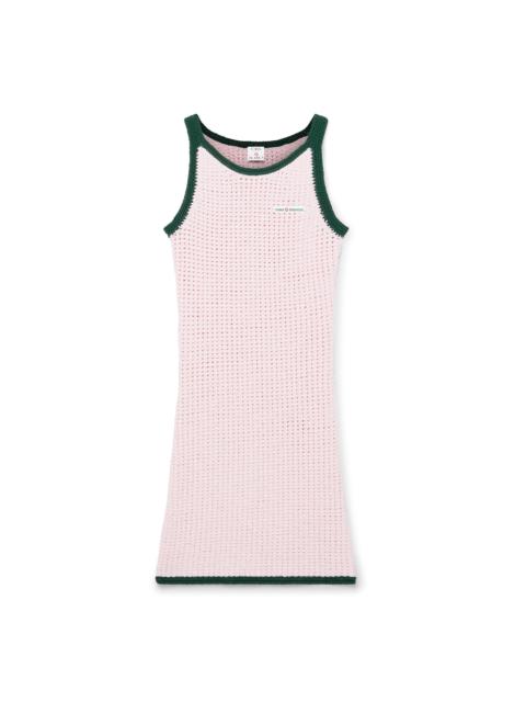 Cotton Mouliné Tank Dress