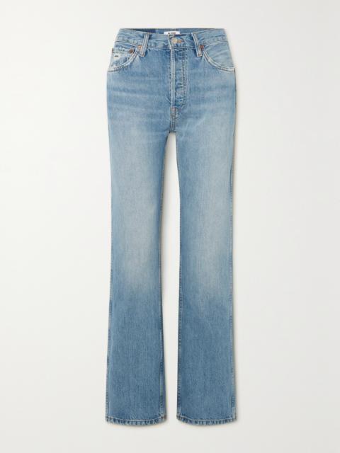 90s Loose High-rise Straight-leg Jeans