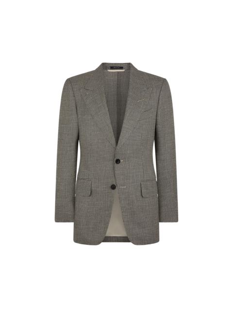 WOOL SILK LINEN SHELTON JACKET