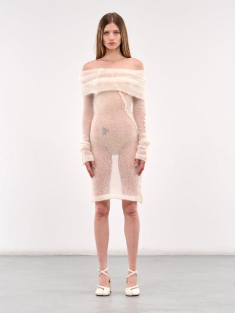 Knit Square Mini Dress