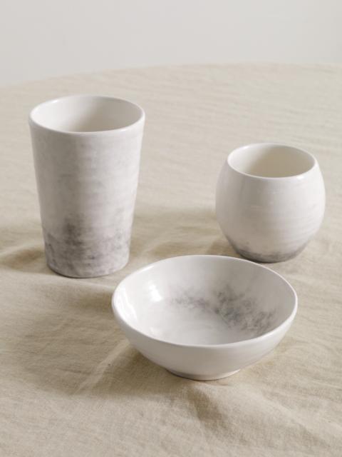 Set Of Three Ceramic Bowls