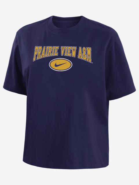 Prairie View A&M Women's Nike College Boxy T-Shirt