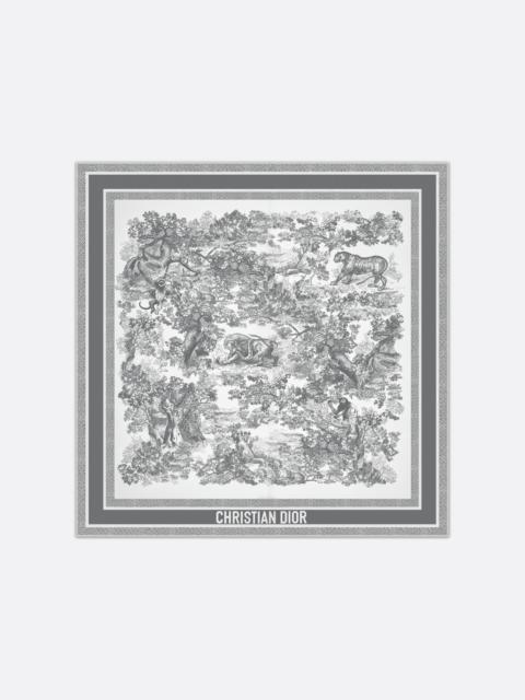 Toile de Jouy Sauvage 90 Square Scarf