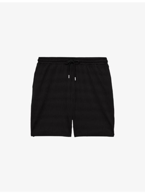 Alvo Wave-Pattern Knitted Shorts