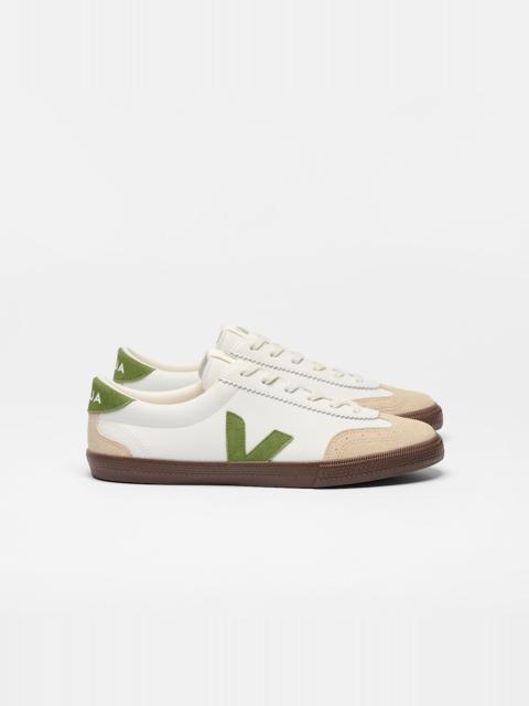 VOLLEY LEATHER WHITE KIWI BARK